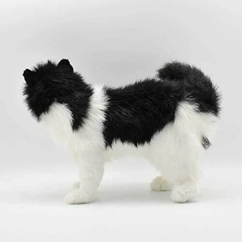 Black and White Cat Plush O83259