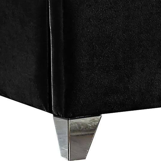 Black Velvet Full Bed D967530