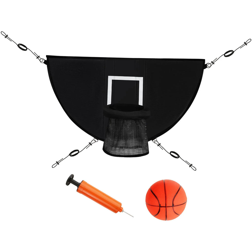 Basketball Hoop for Trampoline with Ropes and Hooks F4593