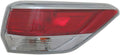 Passenger Side Tail Light for Toyota Highlander 2014 2015 2016 I985208