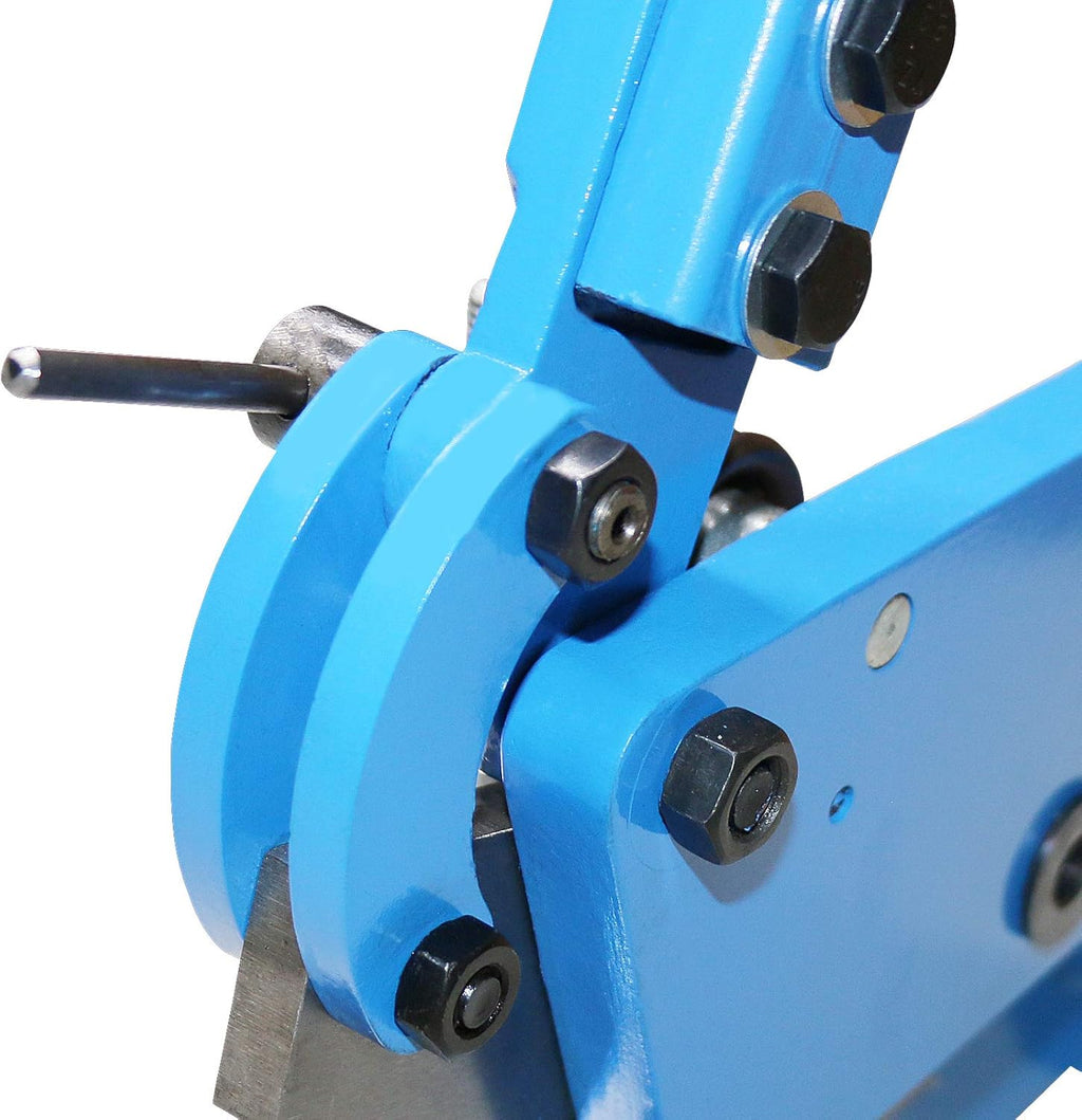 Hand Plate Shear, Manual Metal Cutter, Cutting Thickness 6mm Max, Benchtop for Carbon Steel Plates N40070