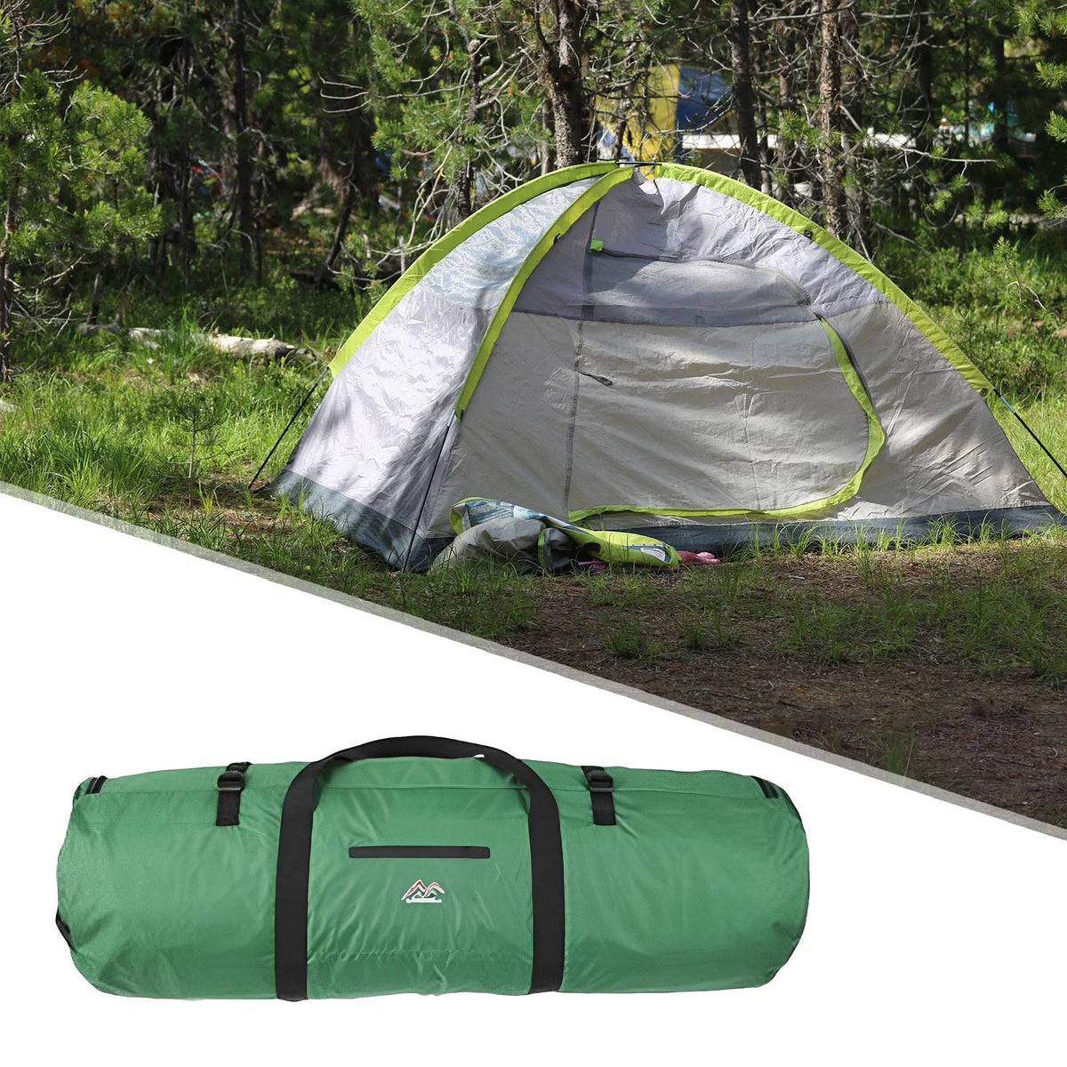 Green 90X30X30cm Travel Duffel Bag P76635