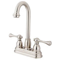 Satin Nickel Centerset Bar Faucet E567