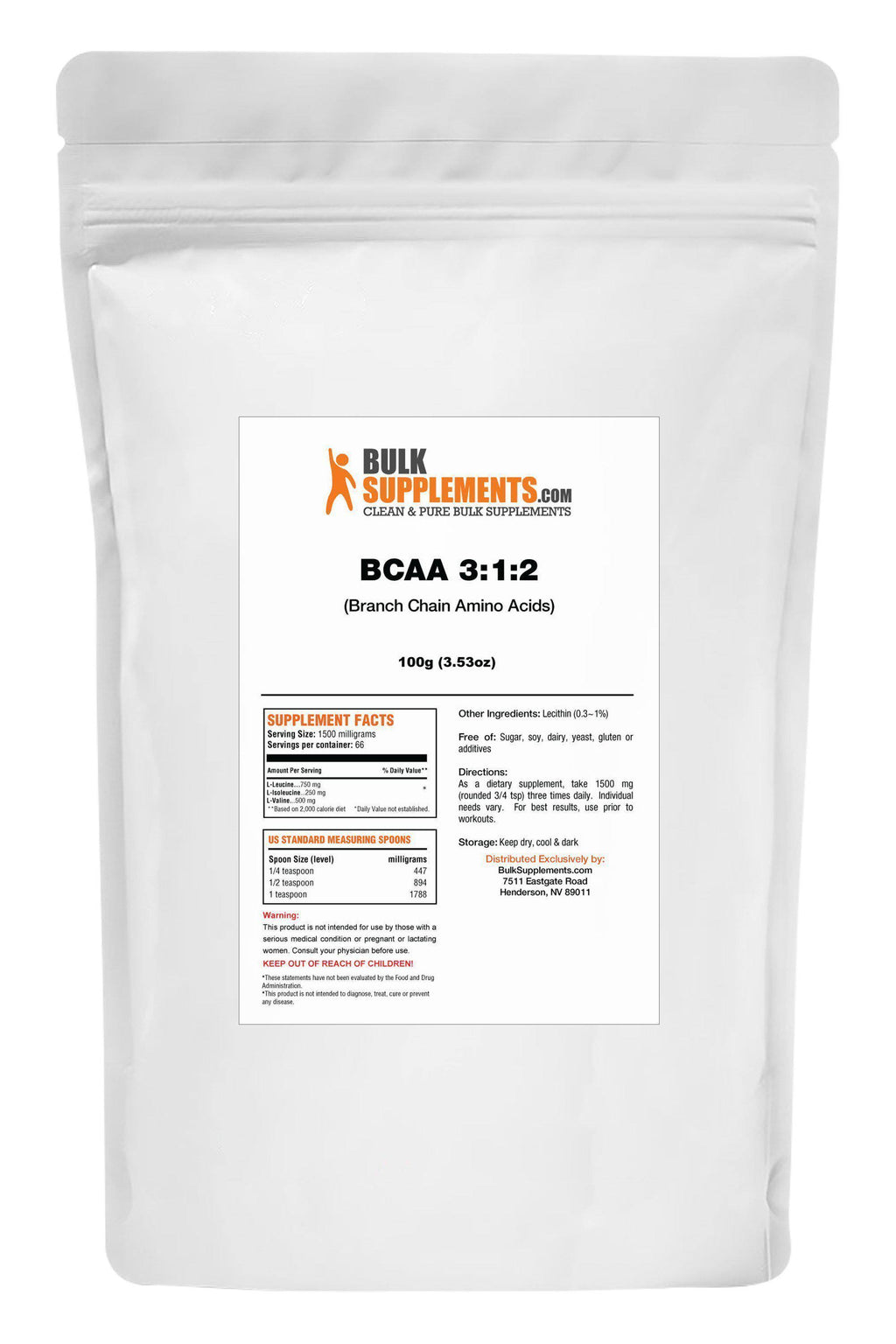 25kg Pure BCAA Powder S955