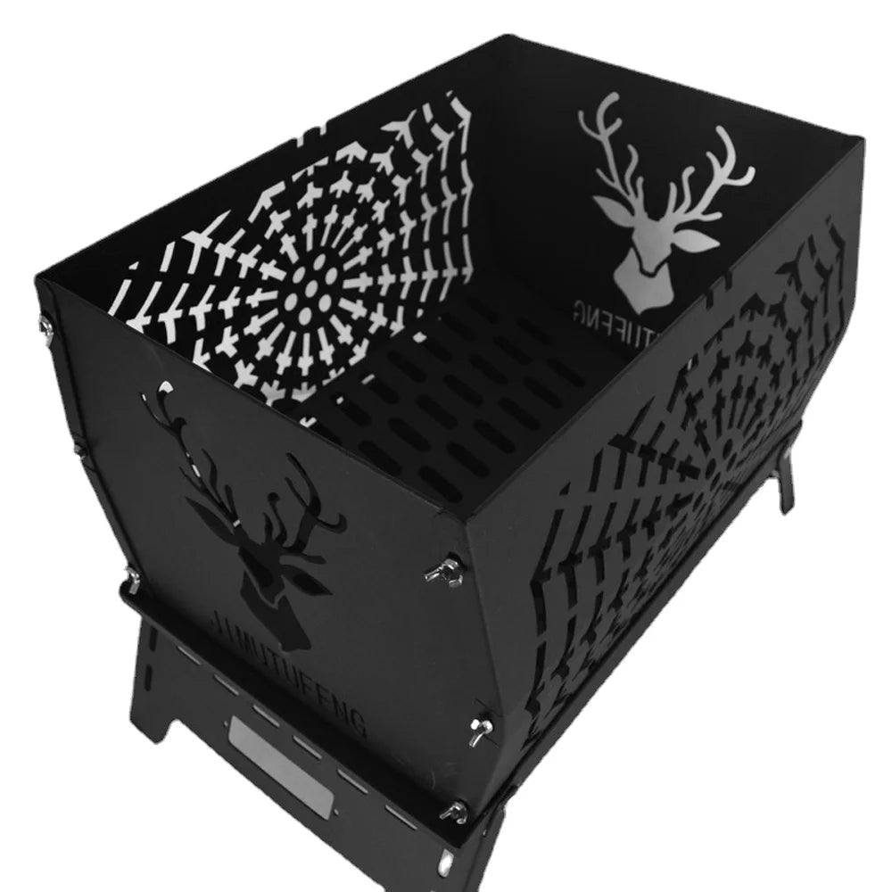Campfire Stand Portable Wood Burning Camp Stove L64565