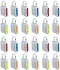 24 Pack Combination Padlock B6266