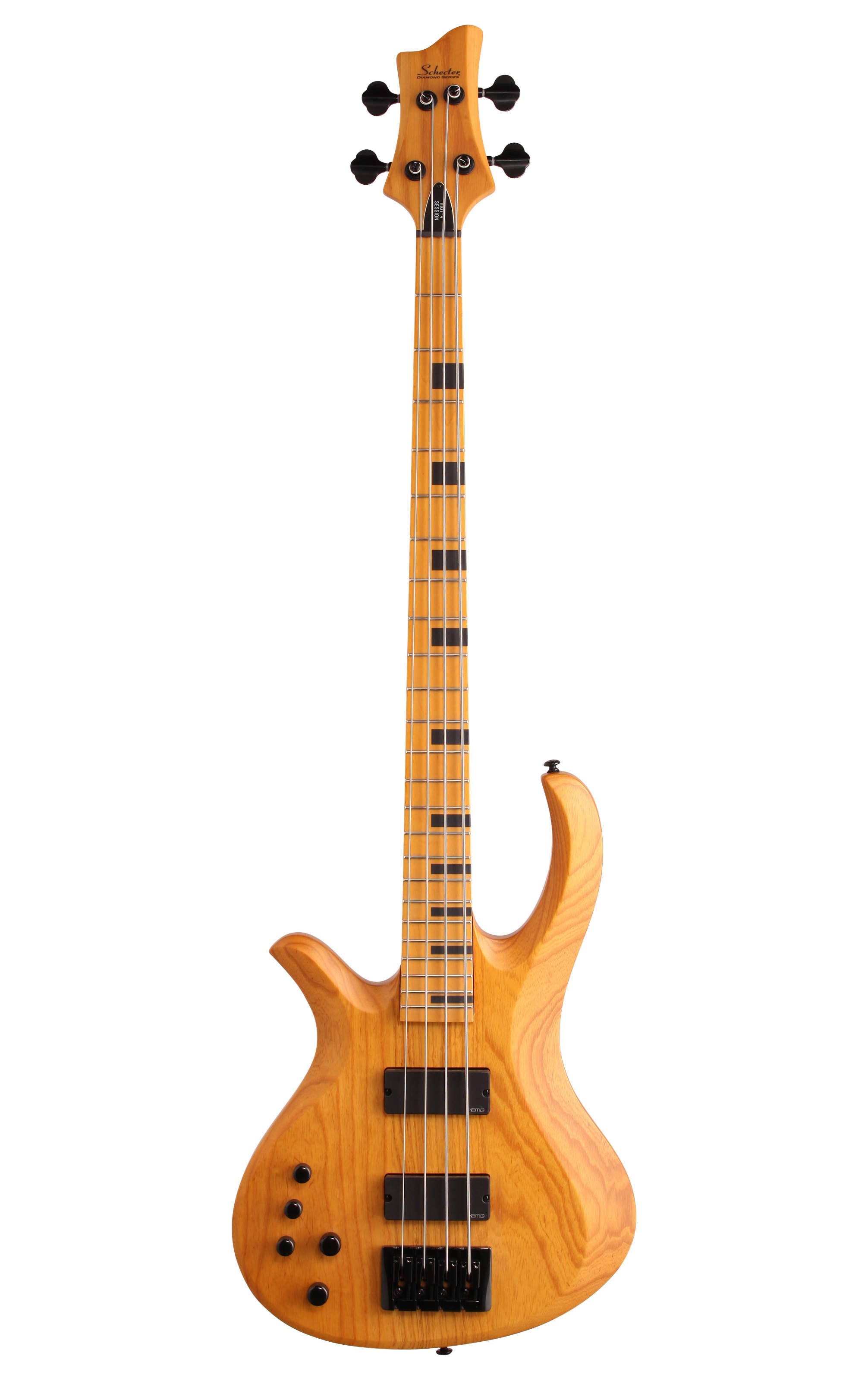 Left Handed Bass Guitar Aged Natural Satin S18174