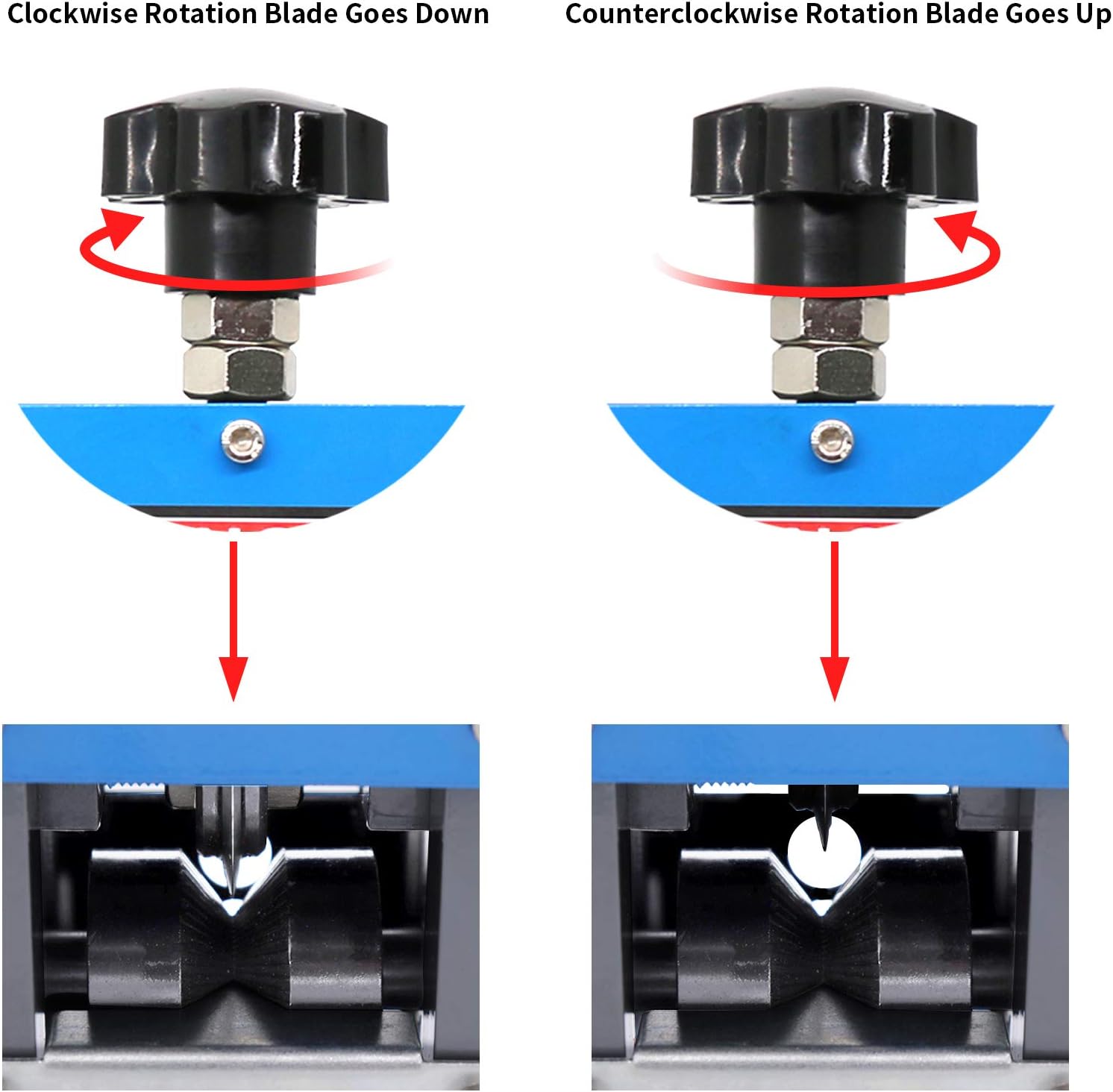 Manual Wire Stripping Machine, Aluminum Alloy, 0.06 to 0.98 Inches S447834