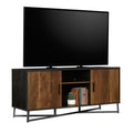 Credenza for 60x22 TVs, Brew Oak/Grand Walnut M99293