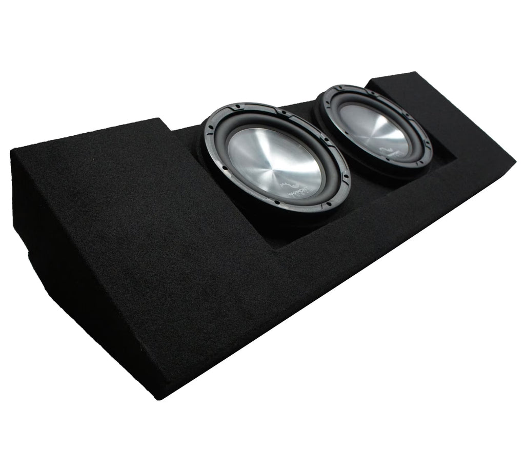Dual 10" Sub Box Enclosure for Chevy Colorado Crew Cab Truck J5005