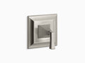 Brushed Nickel Thermostatic Valve Trim with Lever Handle W13639