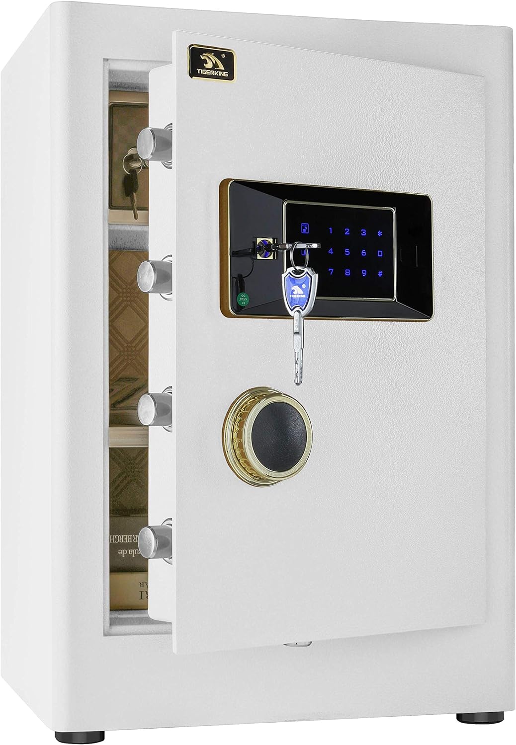 White 2.05 Cubic Feet Digital Safe Box R772