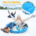 47 Inch Inflatable Pvc Snow Tube Sled I758302
