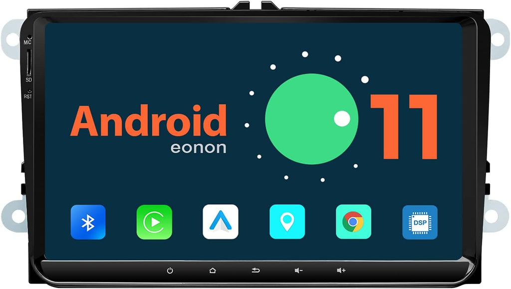 9 Inch Double Din Car Stereo Receiver with CarPlay and Android Auto R960939