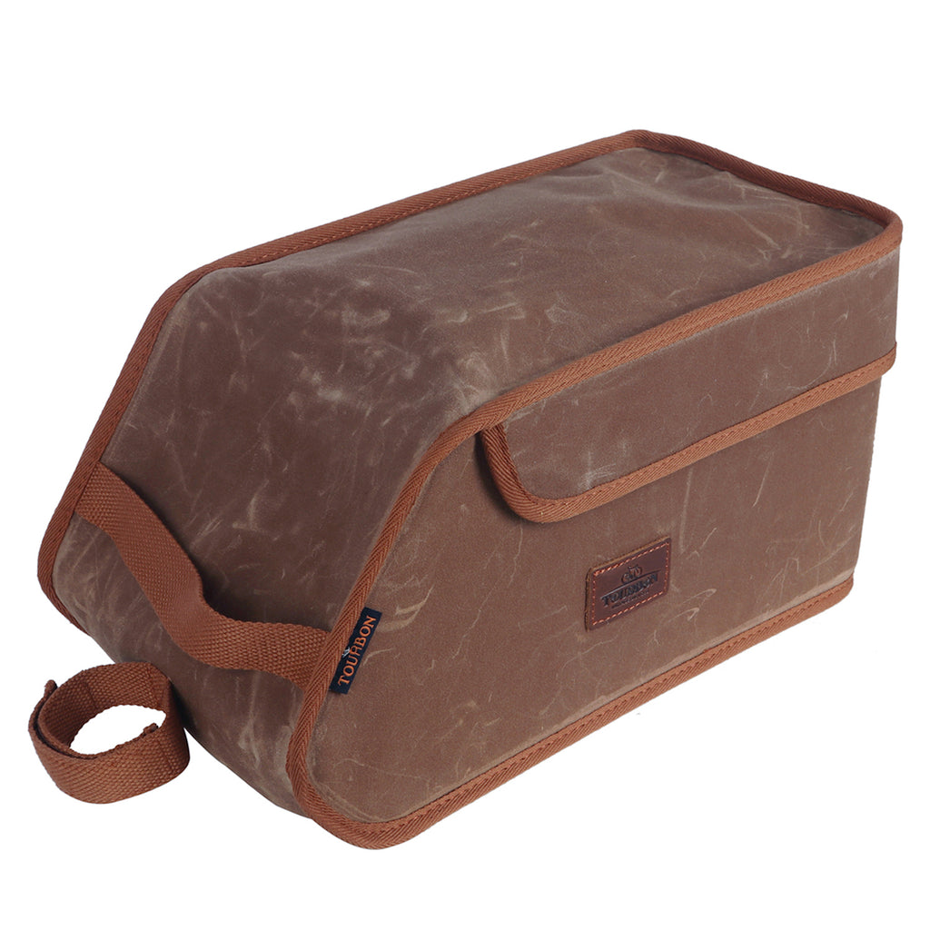 Brown Canvas Bicycle Trunk Cooler Bag M91640