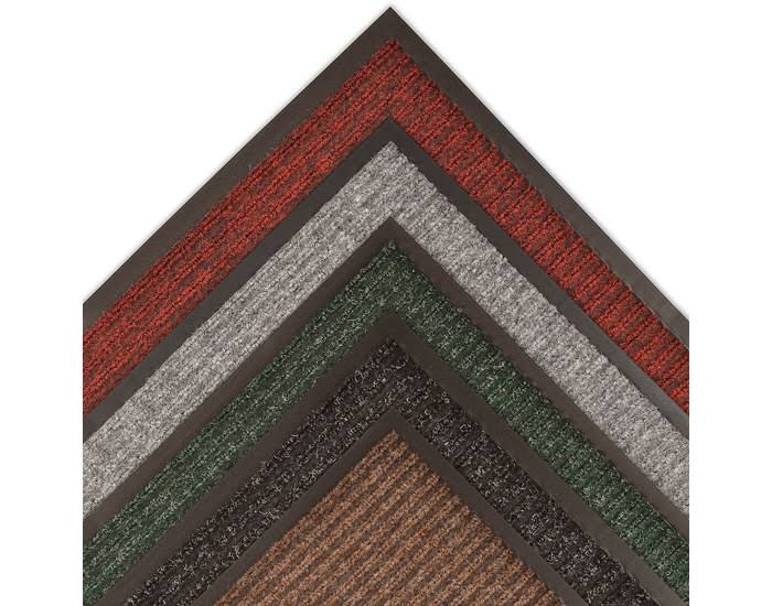 Brown Blended Yarn Carpeted Entry Mat F54875