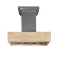 36 in. Wooden Wall Mount Range Hood L27848