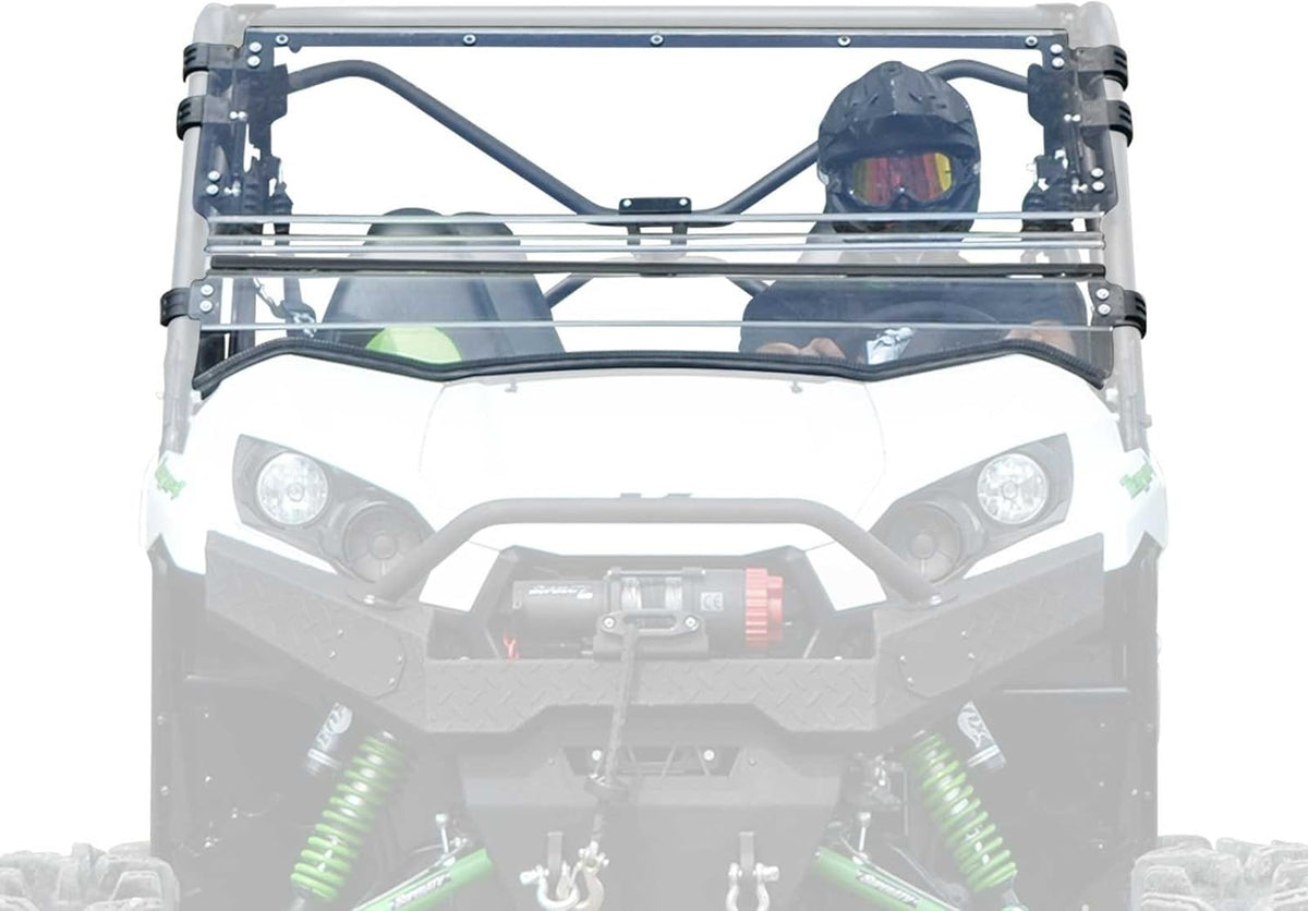 Scratch Resistant Flip Windshield for Kawasaki Teryx H221