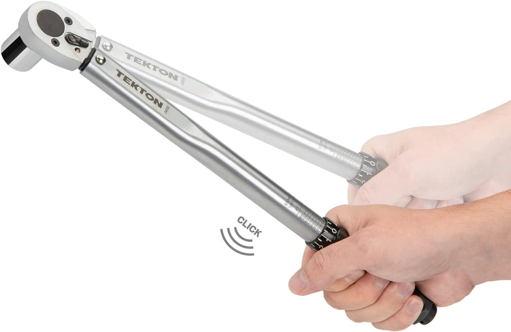 3/8 Inch Drive Click Torque Wrench (10-80 ft.-lb.) Pack of 2 E40391