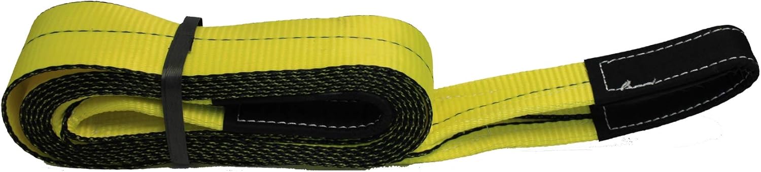 4 Pack 3" x 20' Heavy Duty Recovery Tow Strap 24,000 lbs Break Strength Q1211