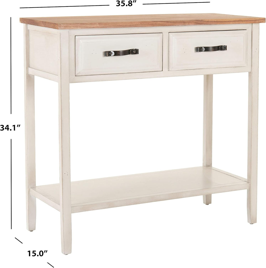 White Console Table I296