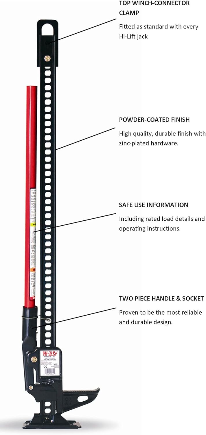 42 Black Cast and Steel Jack Q7641