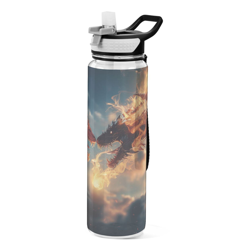 32oz Tritan Sports Water Bottle with Straw U7144
