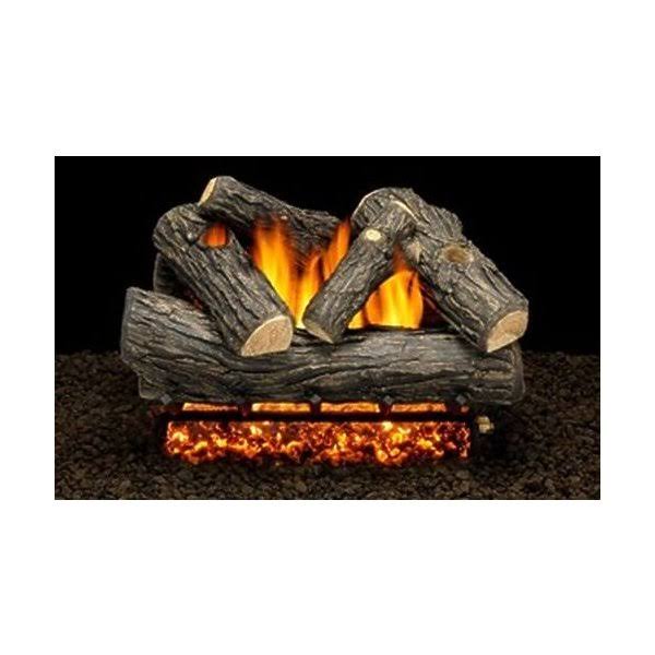 30x22 Oak Logs with Burner Tube C240105