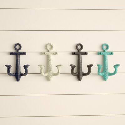4 Piece Metal Wall Hook Set K846971