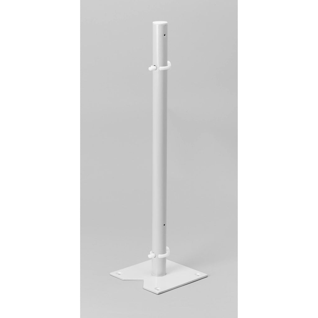 White Polymer Kidney Lazy Susan 2-Shelf E403414