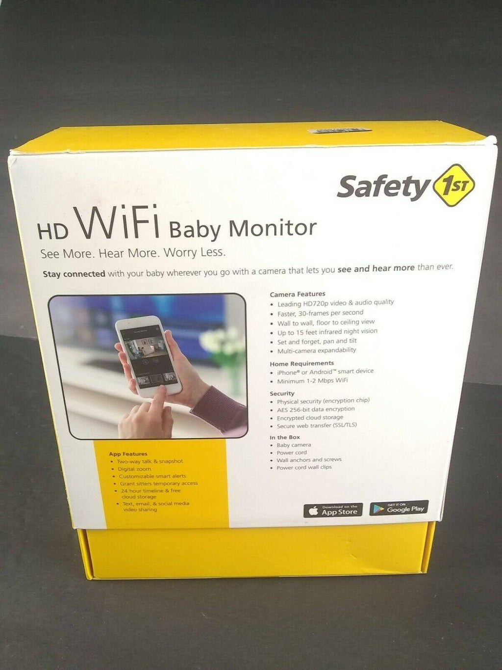 HD WiFi Baby Monitor S19923