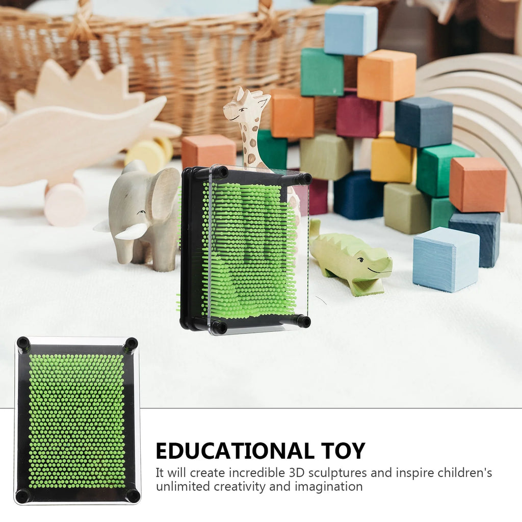 3D Pin Art Toy Plastic Handprint X340190