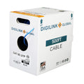 1000ft Blue Solid Bare Copper Cat6e Bulk Ethernet Cable G621