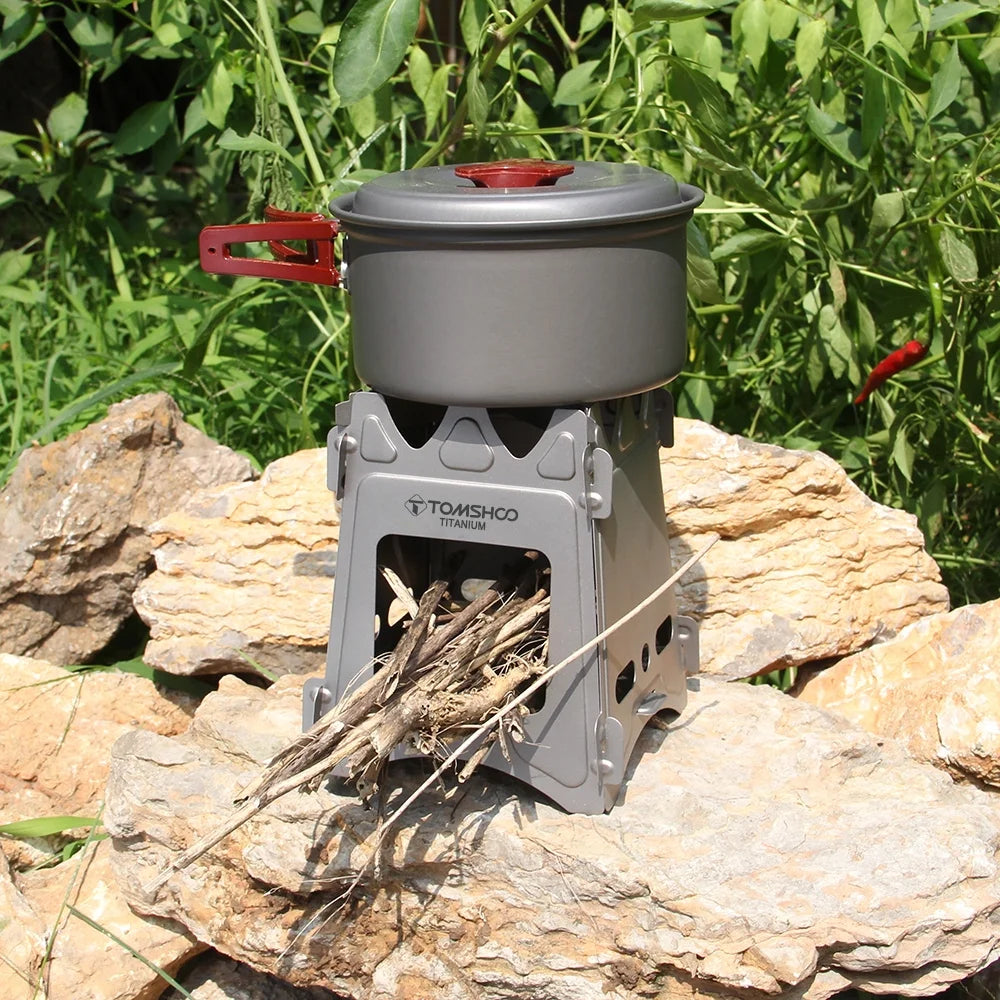 Titanium Wood Burning Backpacking Stove S69040