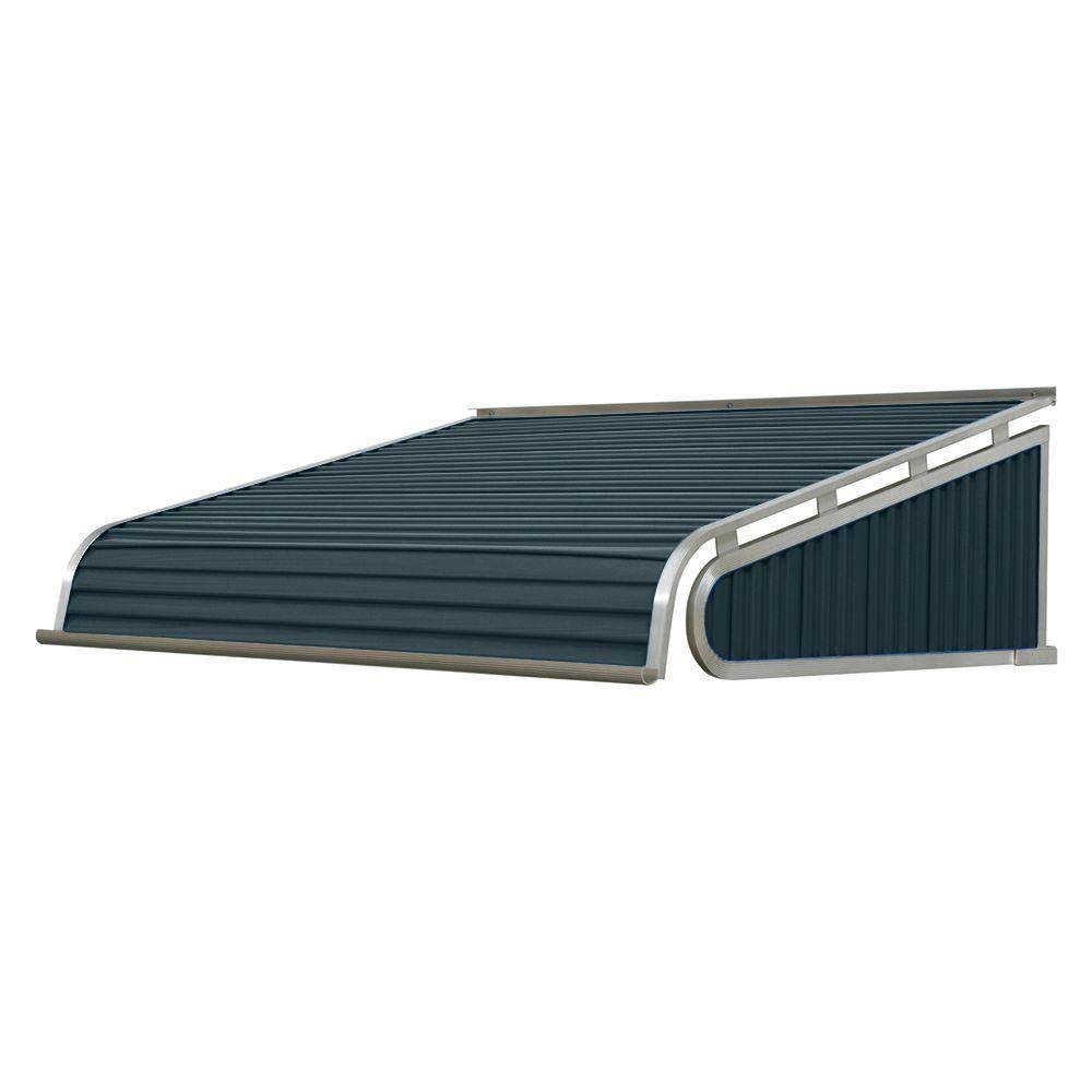 5 ft. Aluminum Door Canopy Awning in Bedford Blue M804642