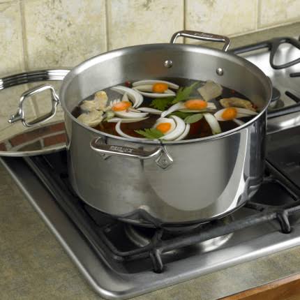 6-Quart Stainless Steel Stock Pot with Lid X770