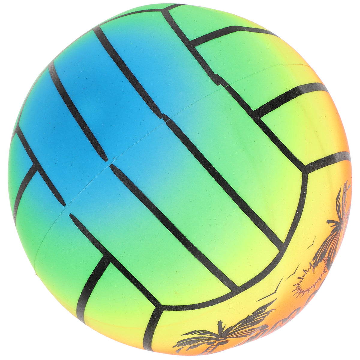 Inflatable Rainbow Volleyball Beach Ball K8013