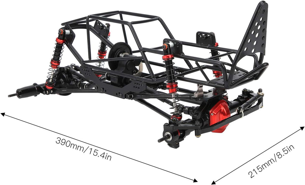 Black Metal RC Car Chassis Frame N306425
