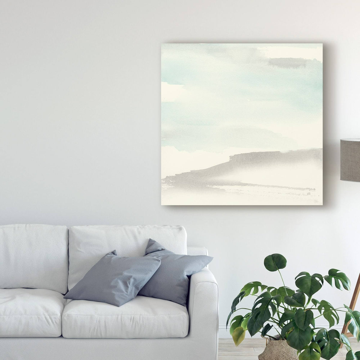 Teal Sky II Canvas V45100