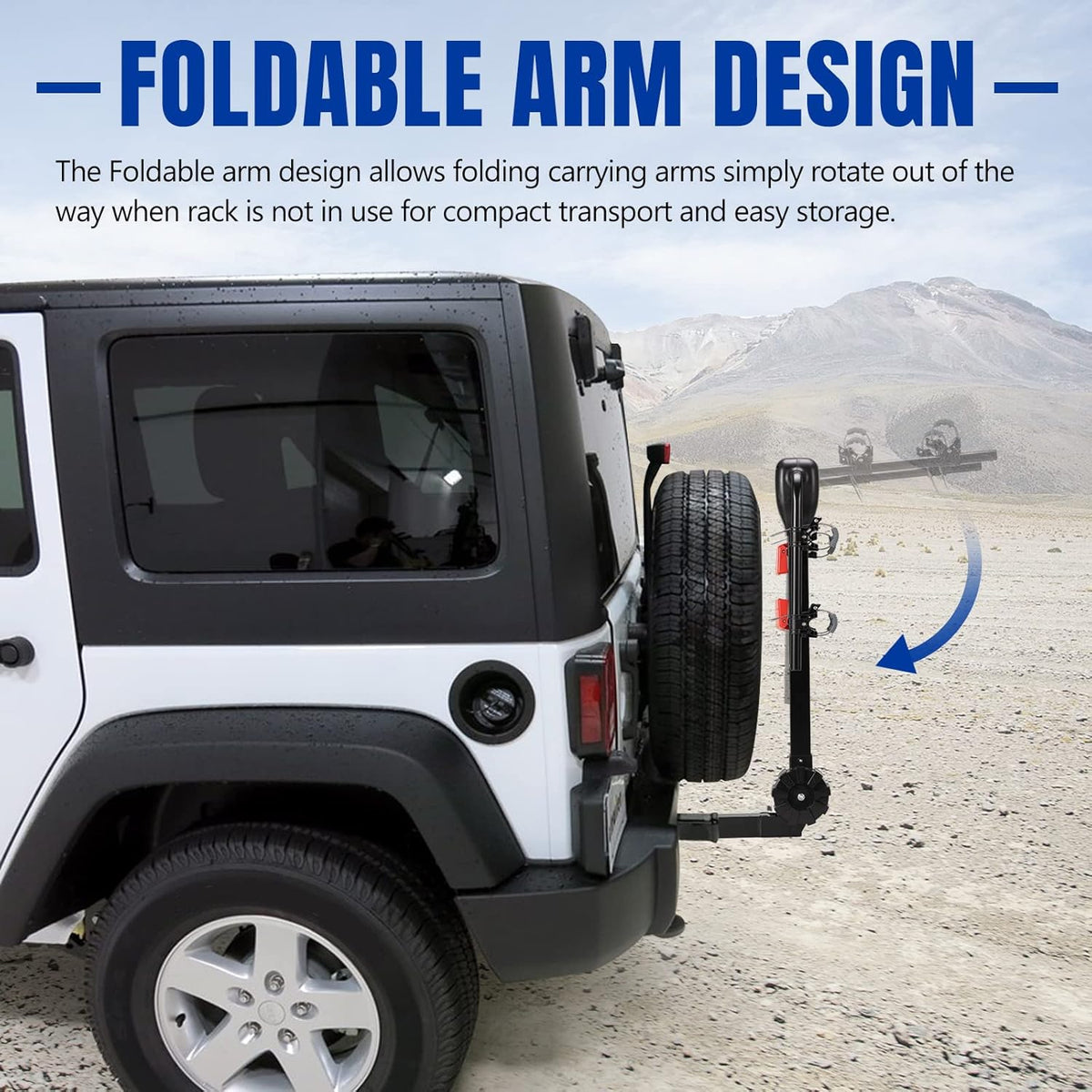 2-Bike Hitch Mount Carrier Rack F592