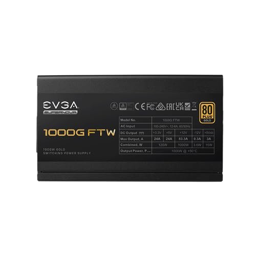 850W 80 Plus Gold Fully Modular Power Supply W9411