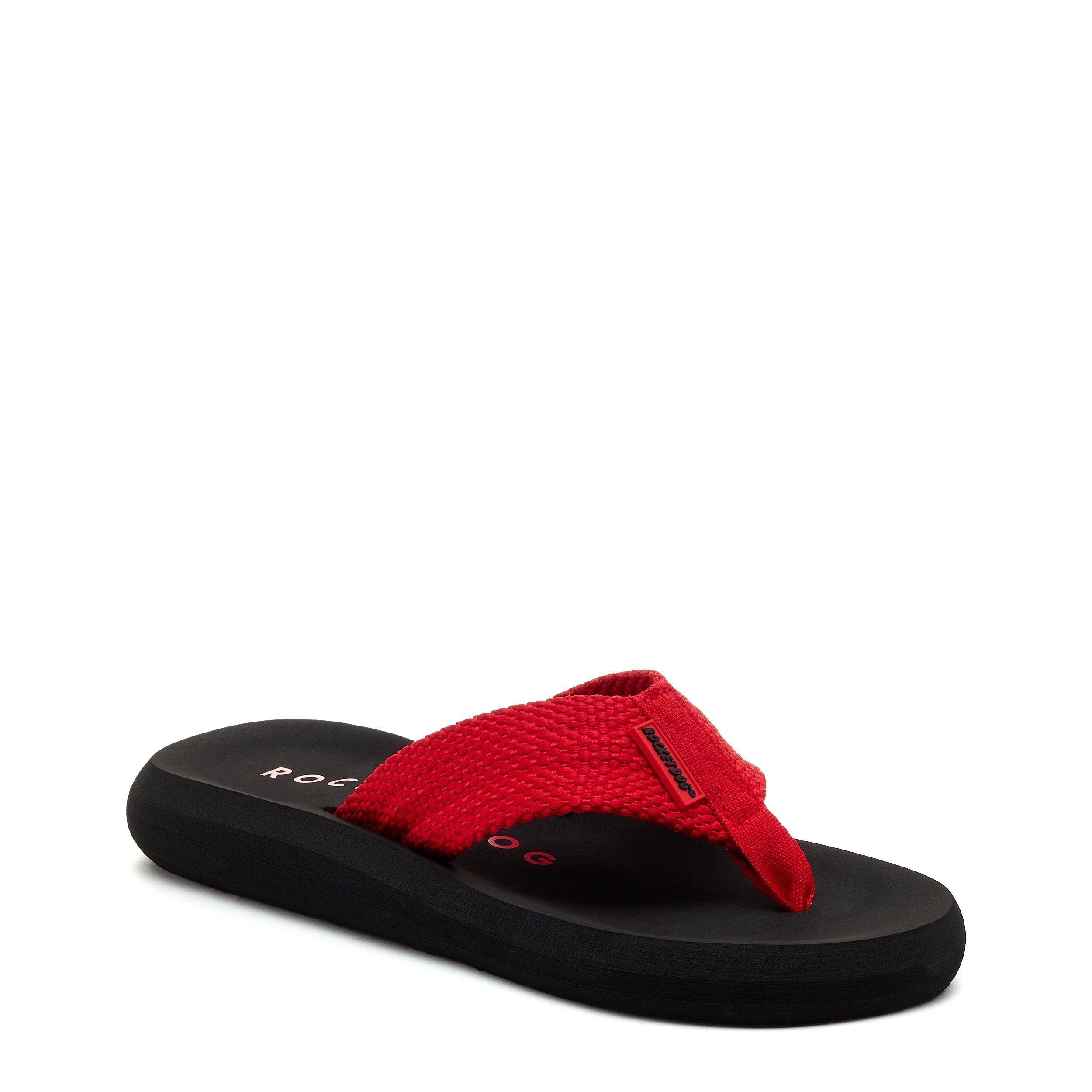 Sunset Red Webbing Flip Flop