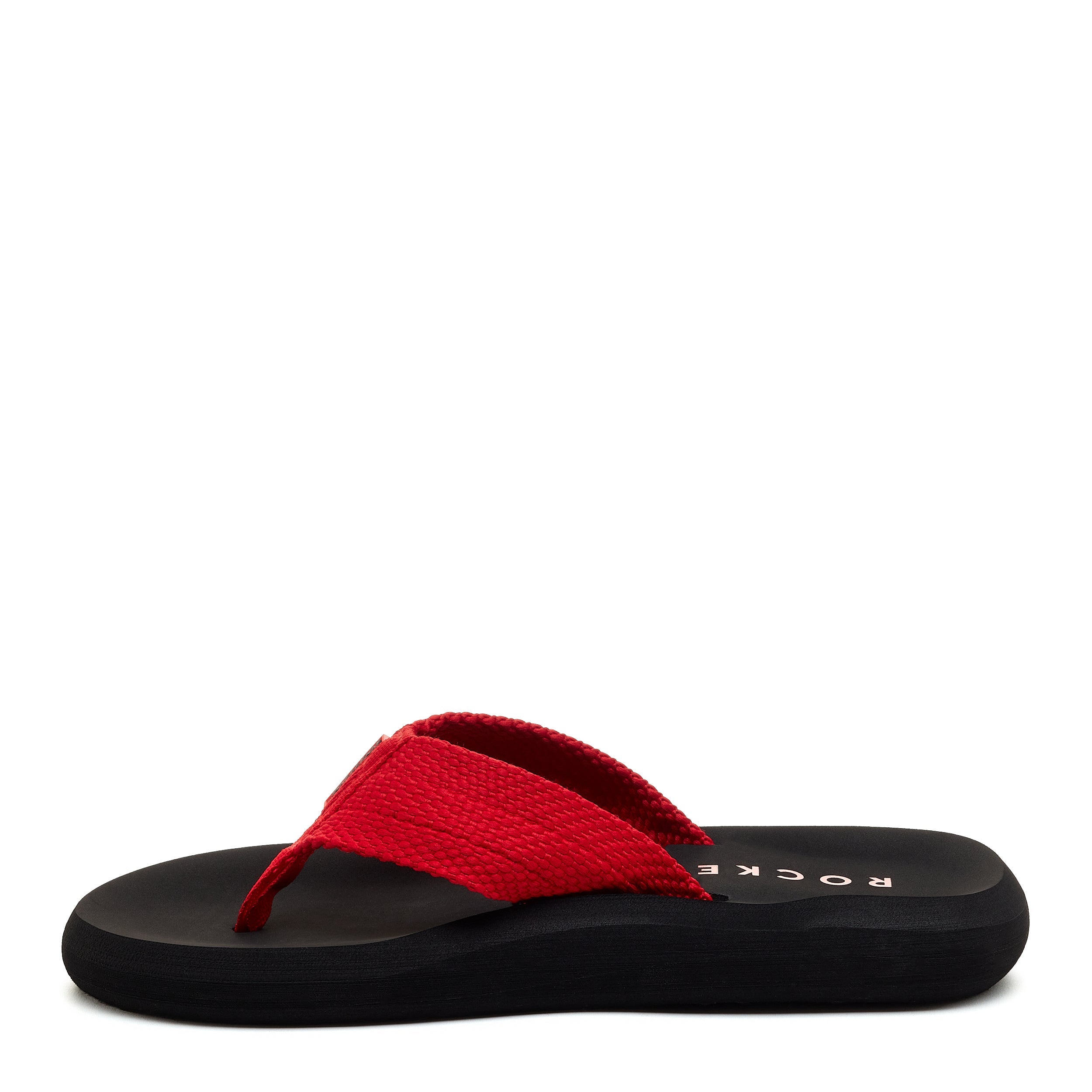 Sunset Red Webbing Flip Flop