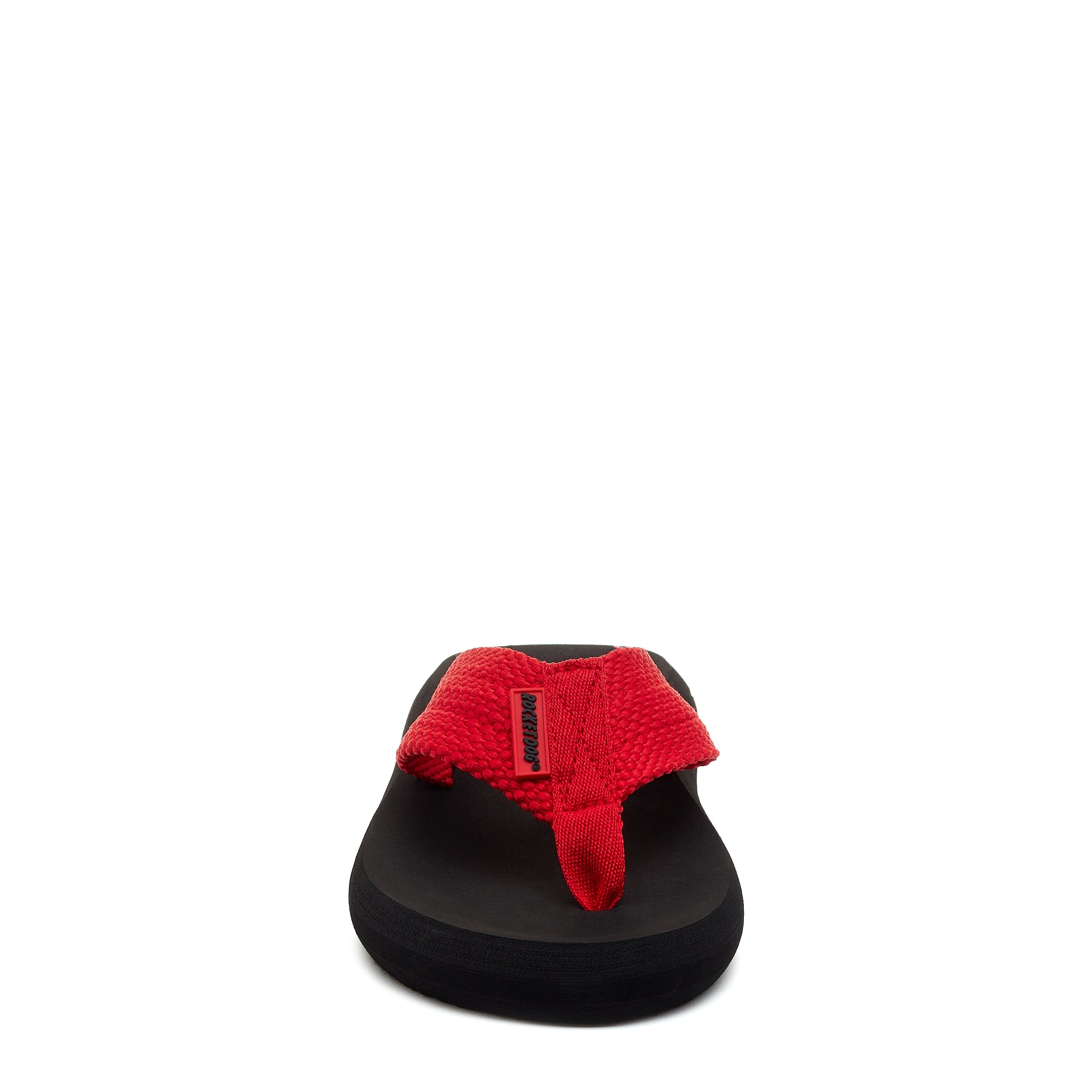 Sunset Red Webbing Flip Flop