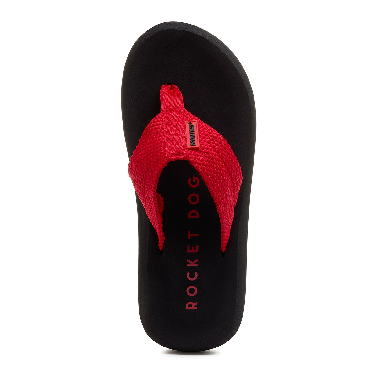 Sunset Red Webbing Flip Flop