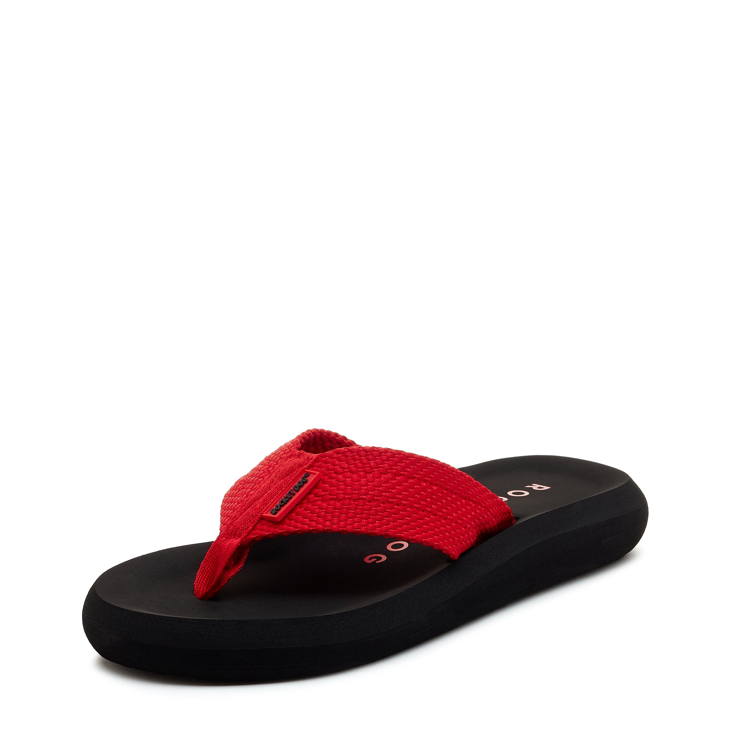 Sunset Red Webbing Flip Flop