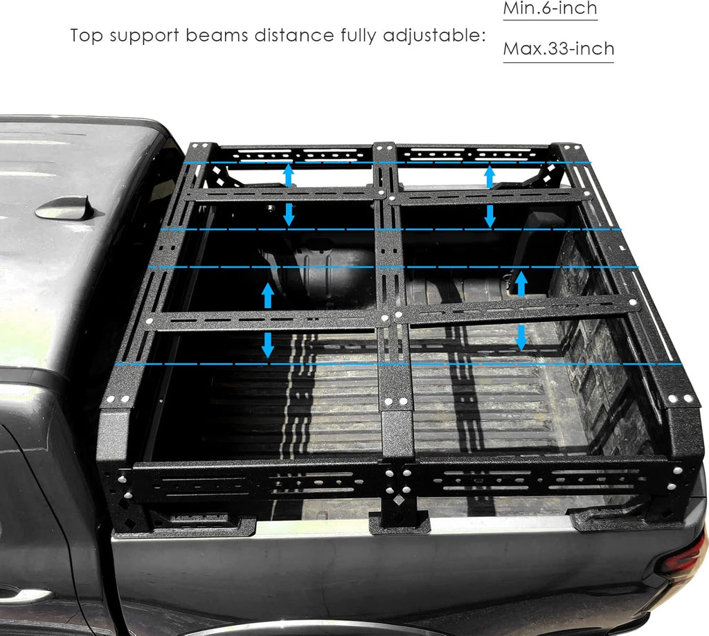 Overland Bed Rack Truck Cargo Carrier R778