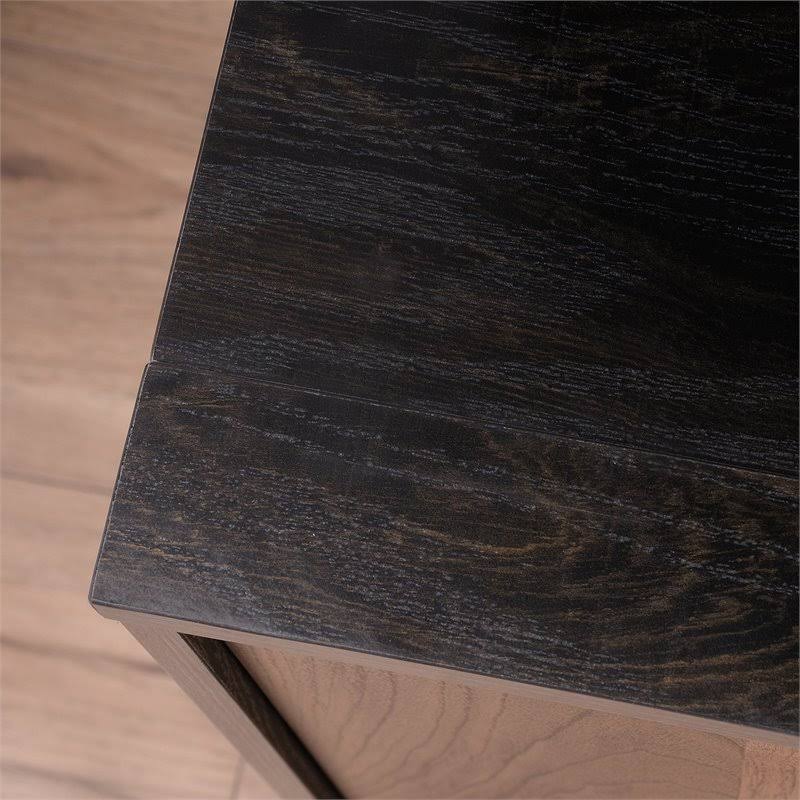 Credenza for 60x22 TVs, Brew Oak/Grand Walnut M99293