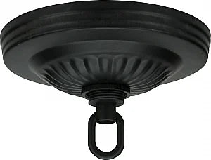 Ribbed Canopy Kit Diameter 5in Center Hole 1-1/16in Black T13802