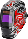 Auto Darkening Welding Helmet, Large View Screen, Shade Range 4/5-9/13, Pack of 2 O7944